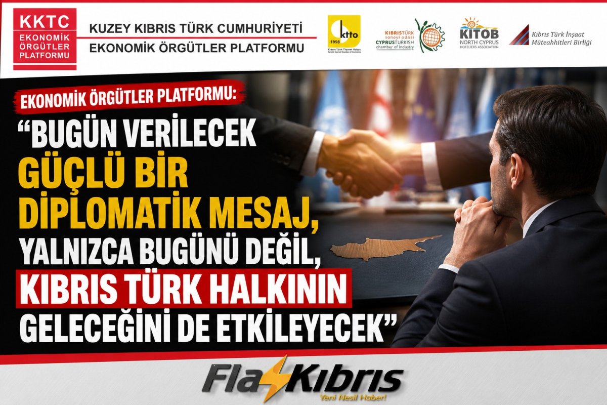  Ekonomik Örgütler Platformu’ndan Cumhurbaşkanı Erhürman’a çağrı