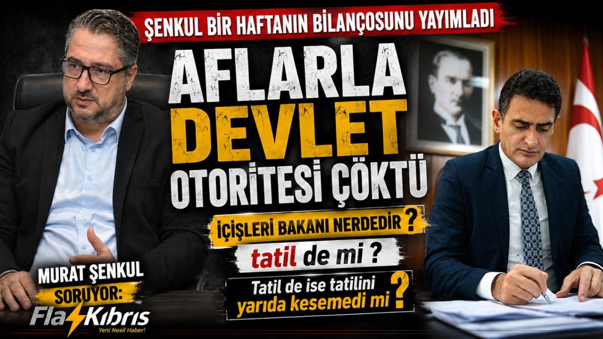 Şenkul’dan kriminal olaylara sert tepki