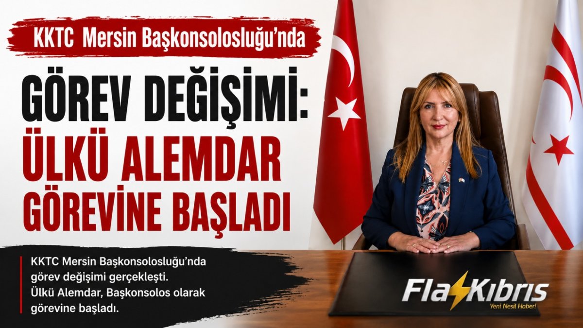 KKTC Mersin Başkonsolosluğu’nda Görev Değişimi