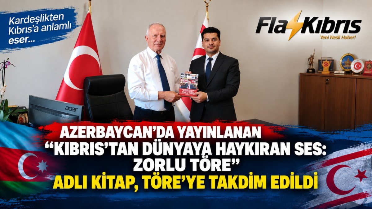 Zorlu Töre” adlı kitap, Töre’ye takdim edildi