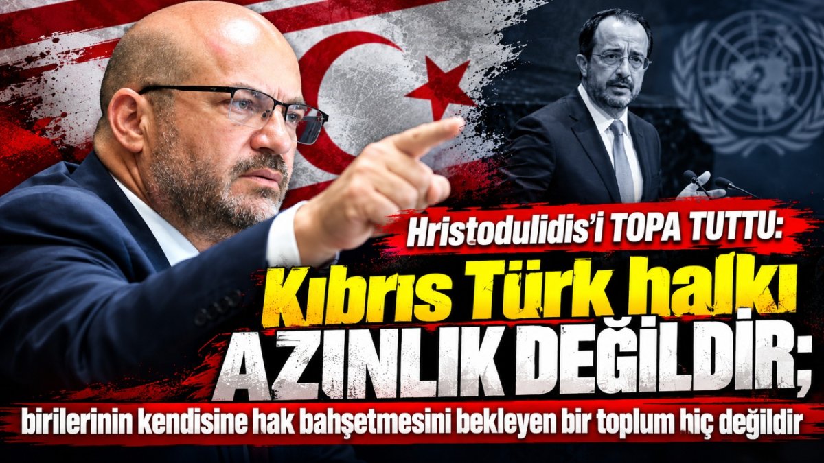  Küçük’ten Hristodulidis’e çağrı: “Kıbrıs Türk halkını yok sayan anlayışı terk edin”