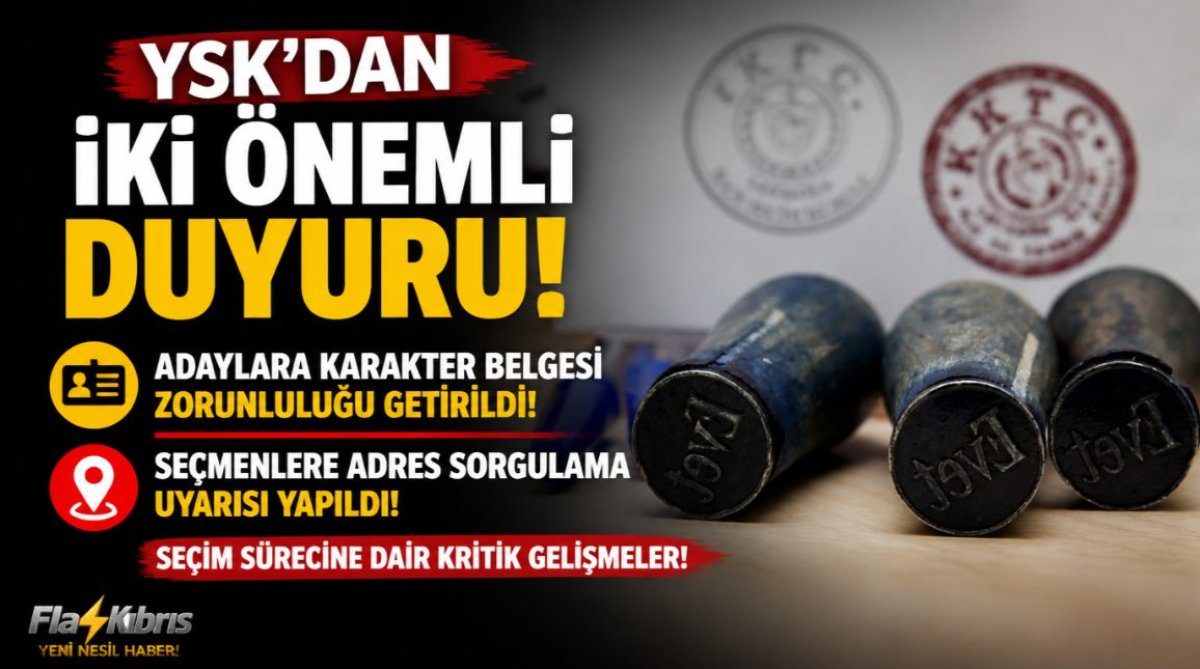 YSK’dan iki önemli duyuru: Adaylara karakter belgesi, seçmenlere adres sorgulama uyarısı
