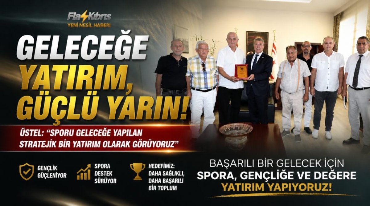Üstel: Türk Ocağı Limasol’a Sentetik Saha Kazandırılıyor