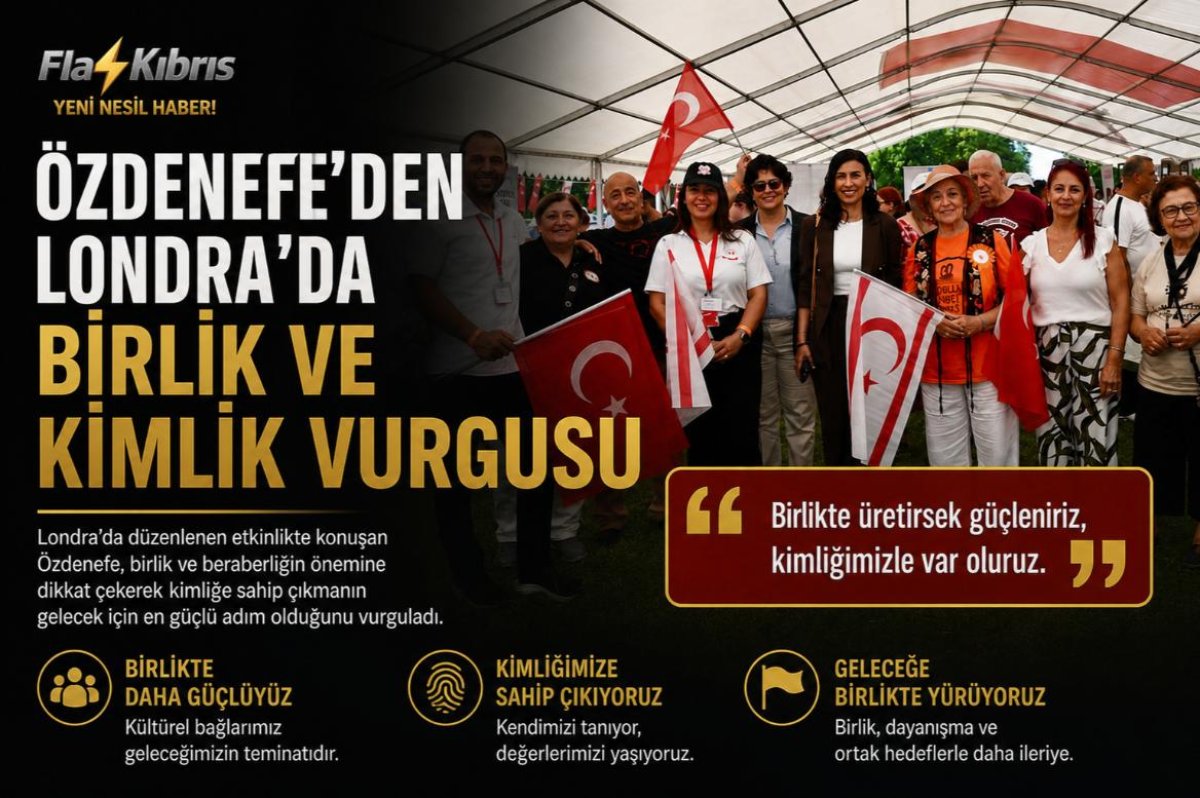 Özdenefe, Londra’daki Kıbrıs Türk Festivali’ne katıldı
