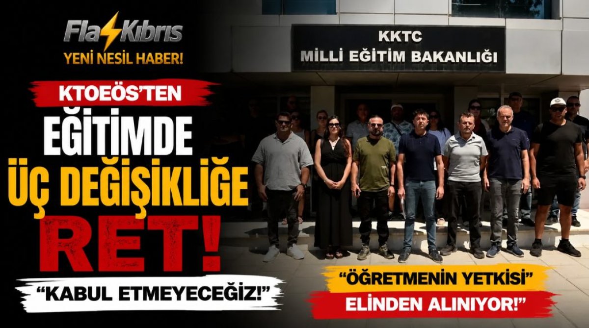 KTOEÖS, Eğitim Bakanlığı önünde eylem yaptı