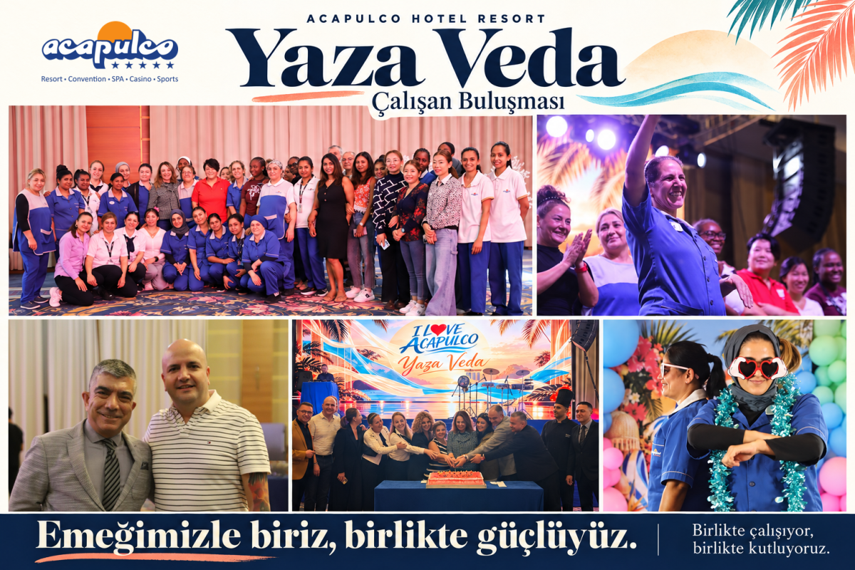 Acapulco’da Yaza Veda, Emeğe Teşekkür 