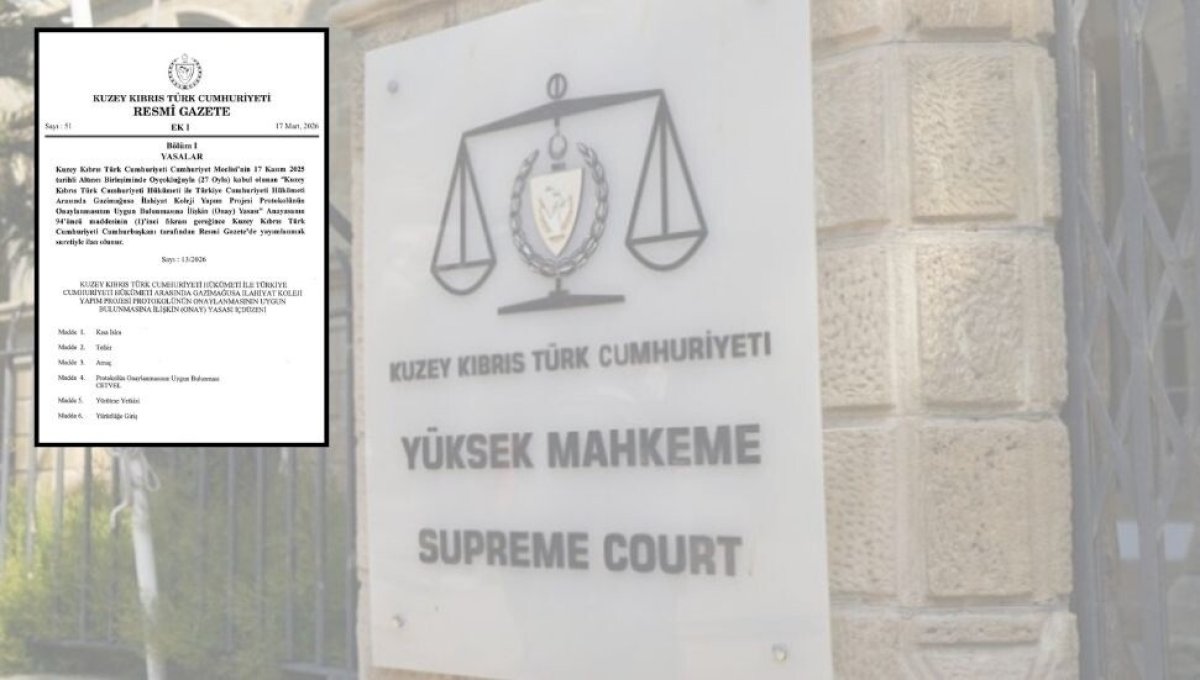 Anayasa Mahkemesi’nin kararı sonrası Gazimağusa İlahiyat Koleji Projesi Resmi Gazete'de yayımlandı