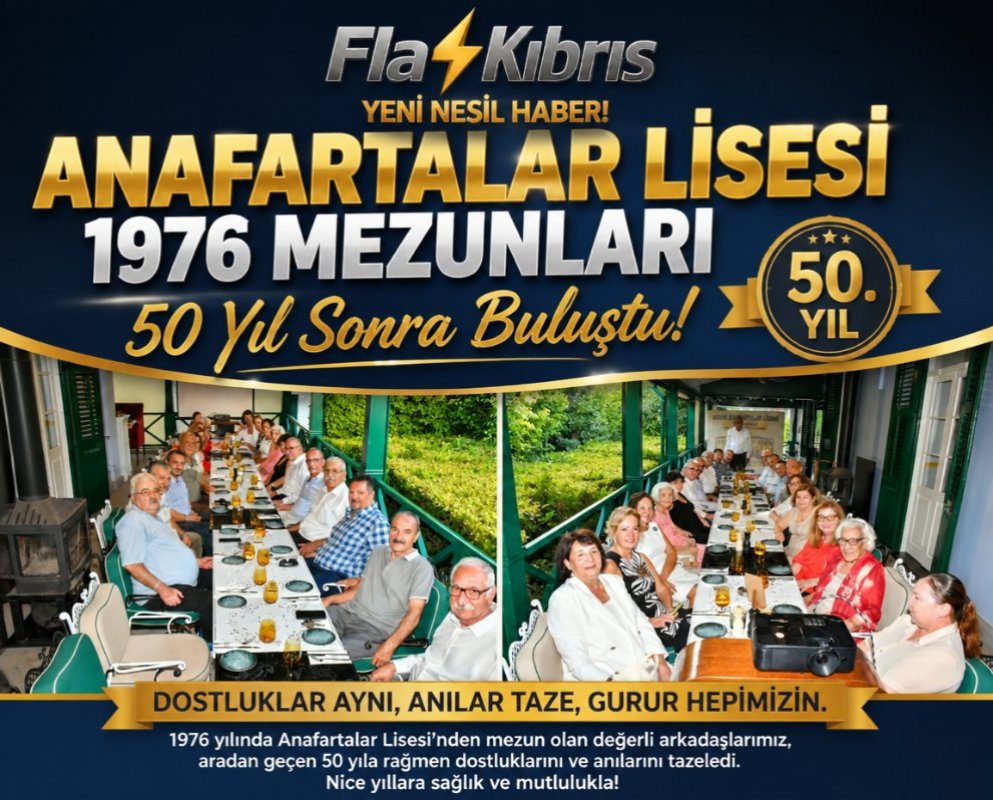 Anafartalar Lisesi 1976 Mezunları 50 Yıl Sonra Buluştu…