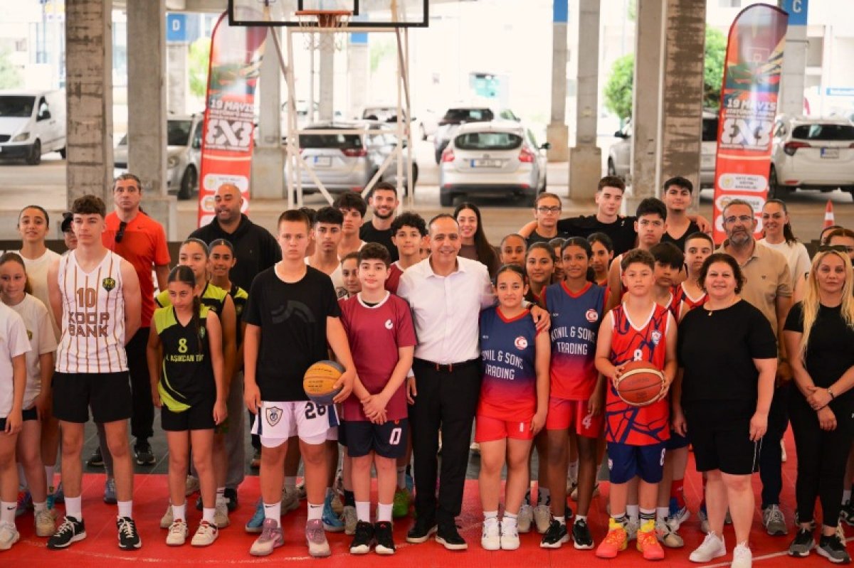 3X3 Basketbol Turnuvası, Merkez Lefkoşa’da başladı