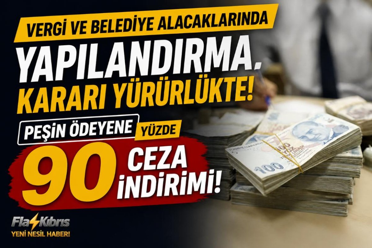 Vergi ve kamu alacakları için yeni yapılandırma yürürlüğe girdi