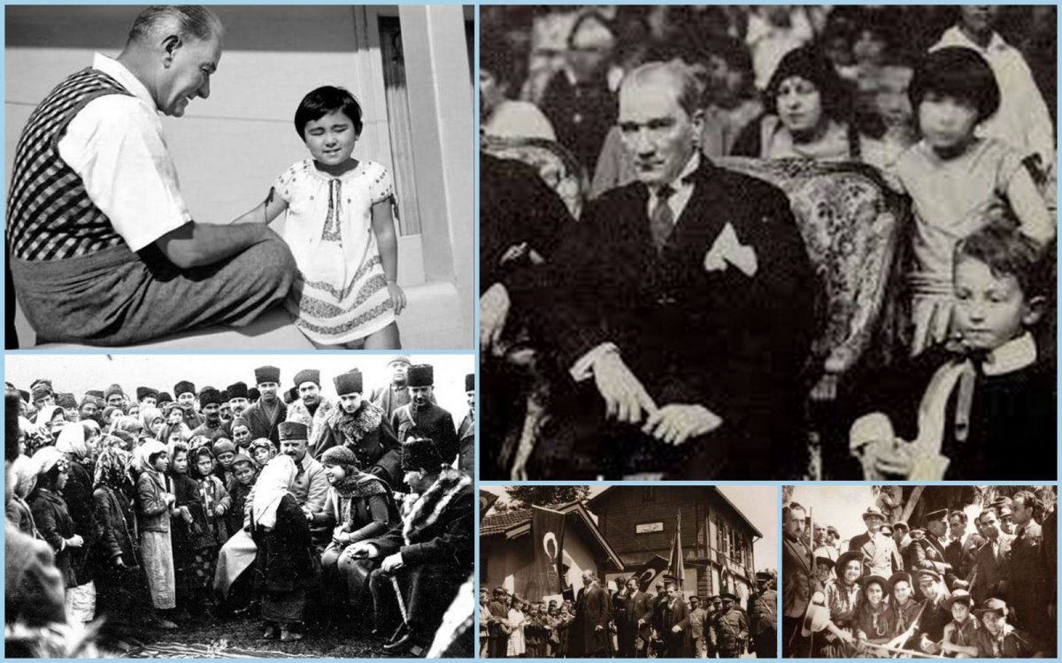 Bugün 23 Nisan Ulusal Egemenlik ve Çocuk Bayramı! 