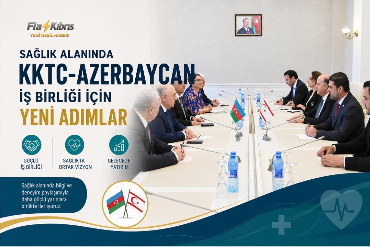 Bakü'de KKTC-Azerbaycan İş Birliği Masaya Yatırıldı