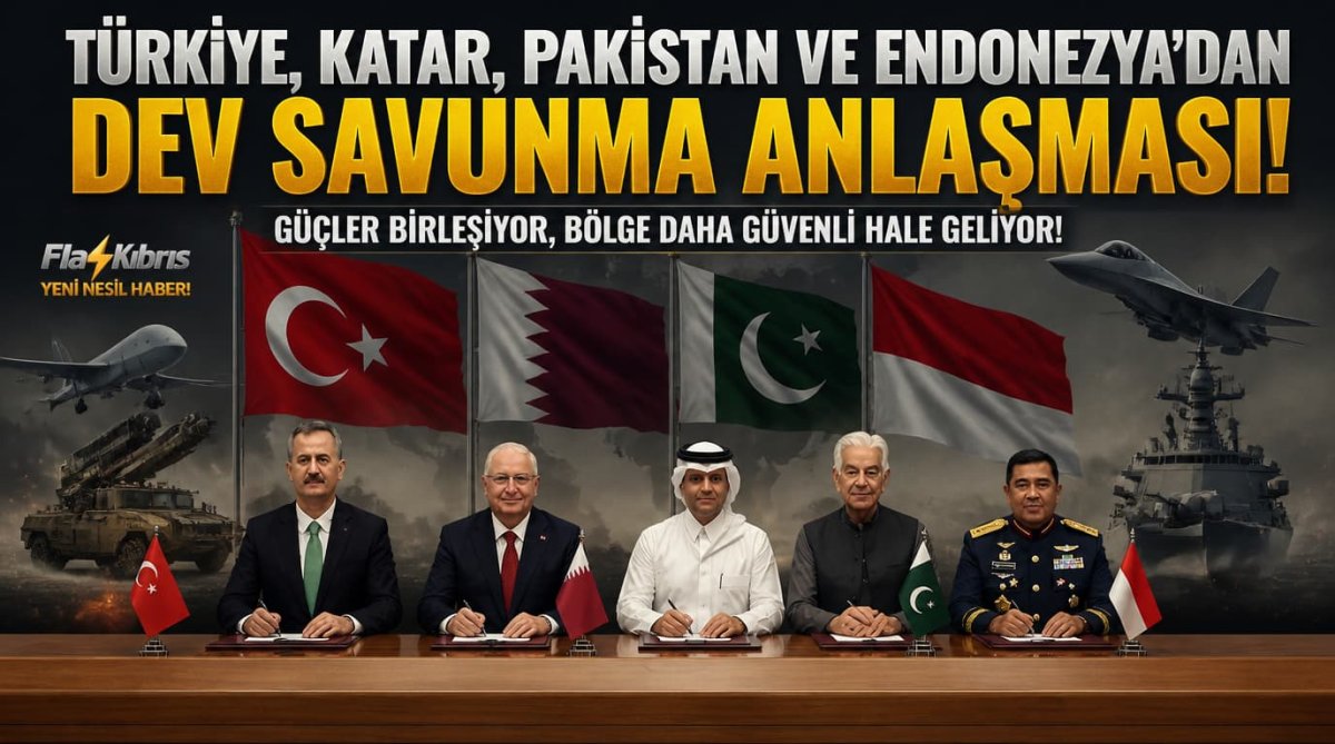 Türkiye, Katar, Pakistan ve Endonezya'dan dev savunma anlaşması
