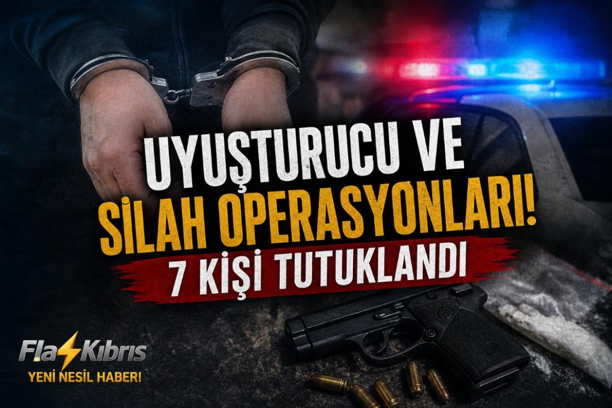 Dikmen, Gazimağusa, Haspolat ve İskele'de Peş Peşe Polis Operasyonları