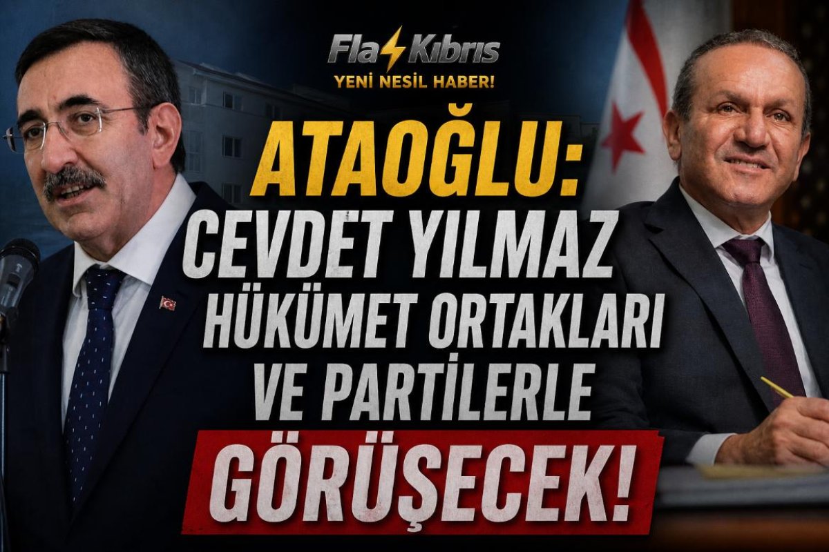 Fikri Ataoğlu, Cevdet Yılmaz'ın 10 Temmuz'da KKTC'ye geleceğini açıkladı