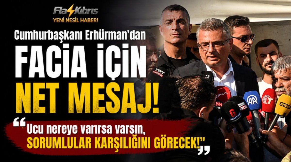 Erhürman: Bu işin ucu nereye varırsa varsın, her türlü sorumluluğun karşılığı olacak!