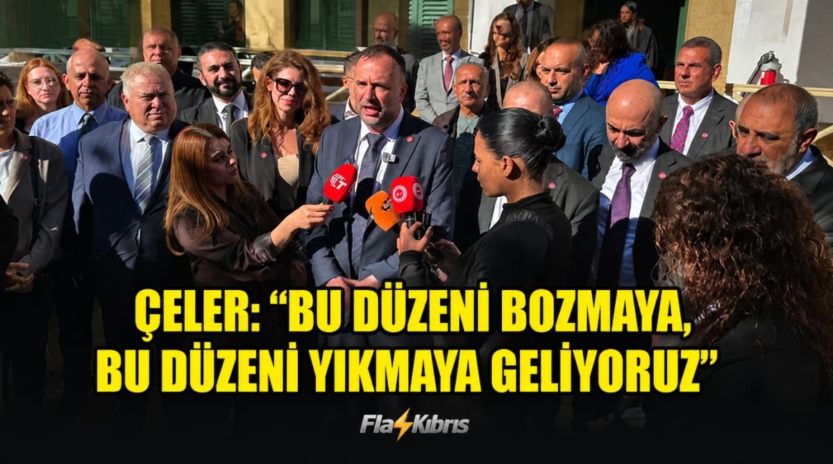 Çeler: “Bu düzeni bozmaya, bu düzeni yıkmaya geliyoruz”
