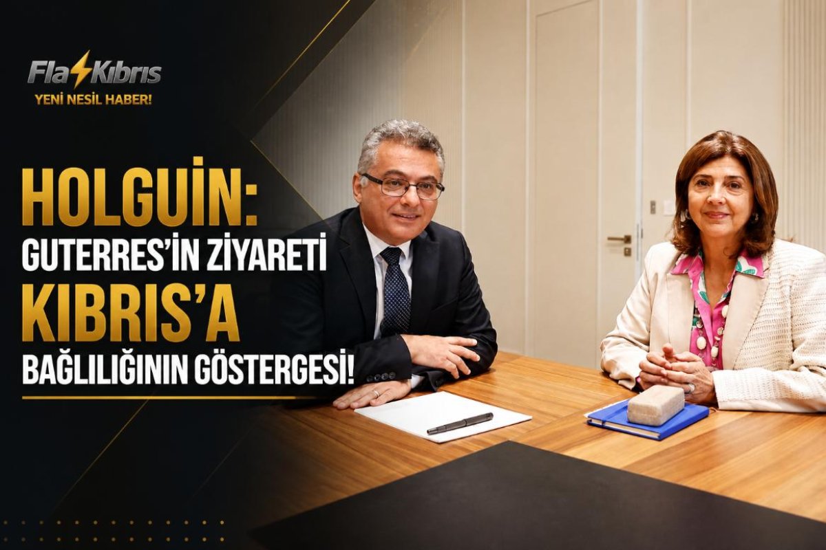 Erhürman-Holguin görüşmesi tamamlandı: “Guterres sürece destek için geliyor”