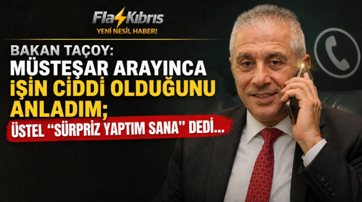 Bakan Taçoy: Müsteşar arayınca işin ciddi olduğunu anladım; Üstel 
