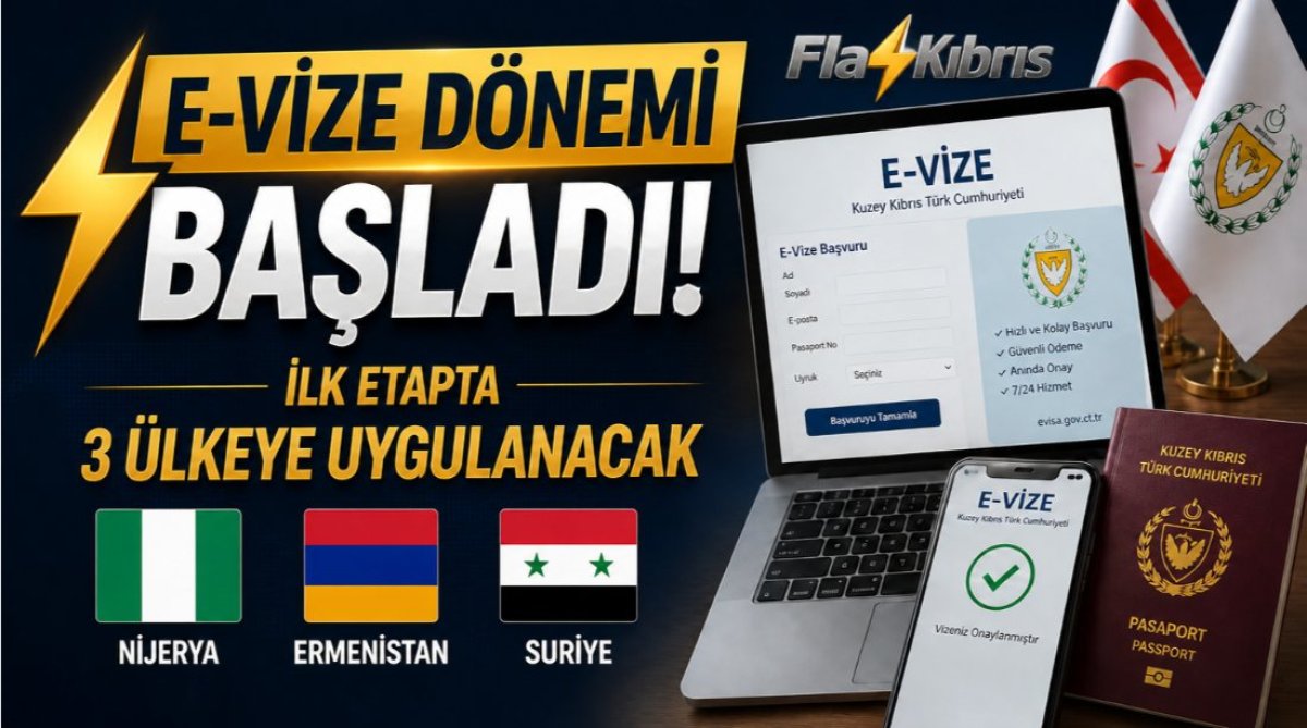 E-vize dönemi başladı: İlk etapta 3 ülkeye uygulanacak