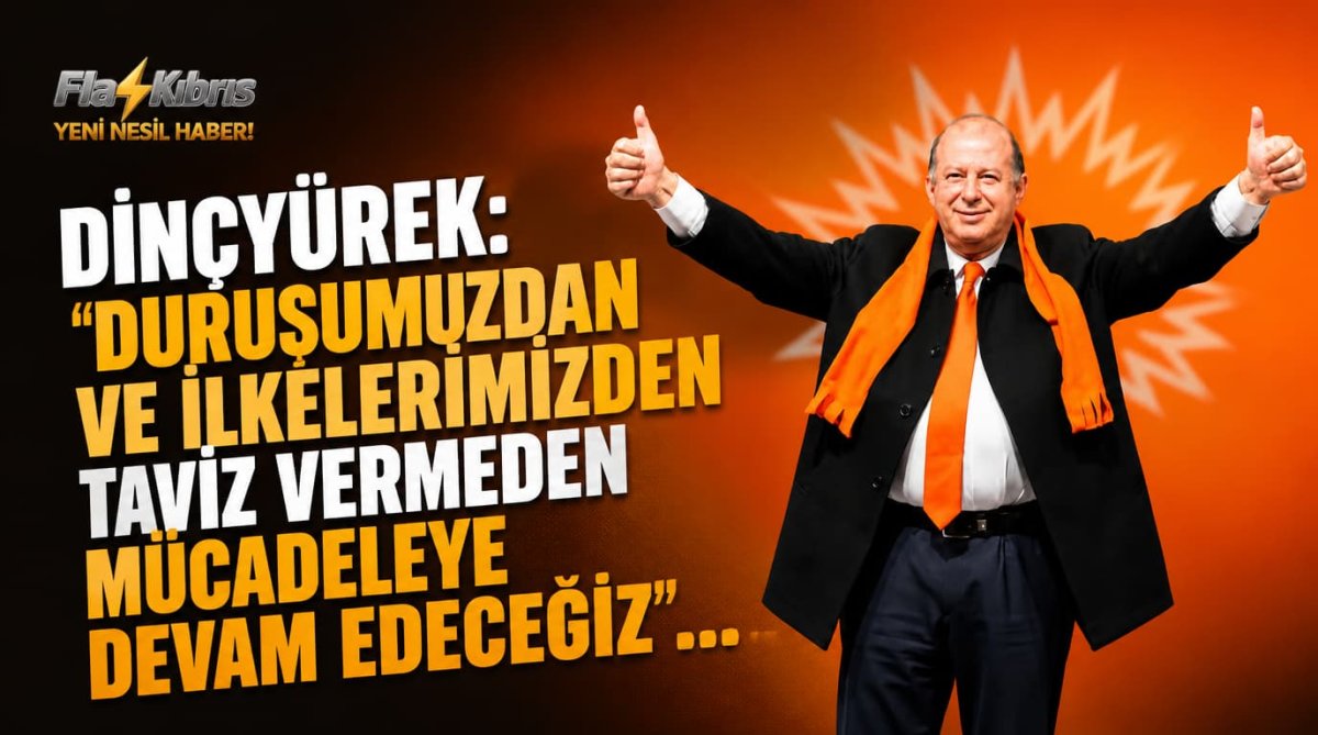 Dinçyürek: “Duruşumuzdan Ve İlkelerimizden Taviz Vermeden Mücadeleye Devam Edeceğiz”