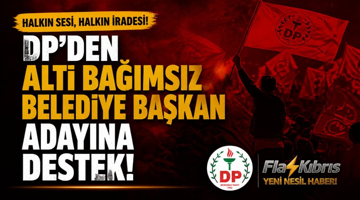 DP’den Altı Bağımsız Belediye Başkan Adayına Destek 