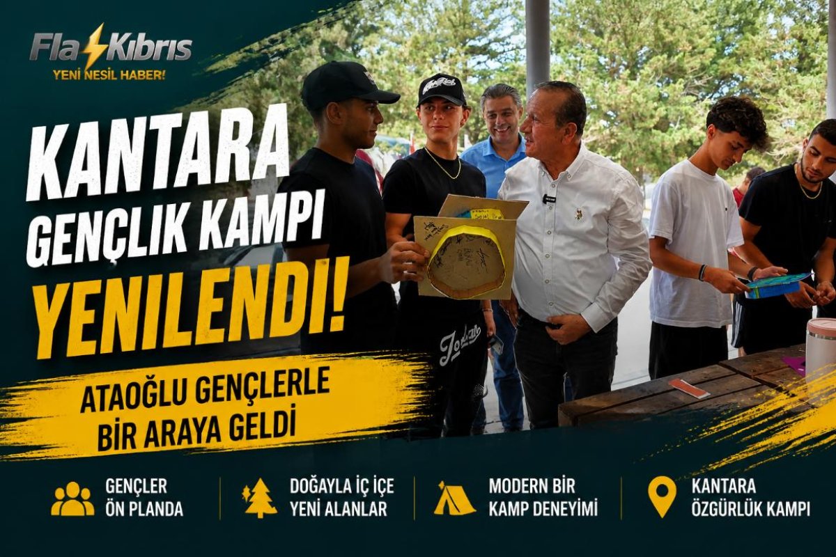 Ataoğlu, Kantara Gençlik Kampı'nda Gençlerle Buluştu