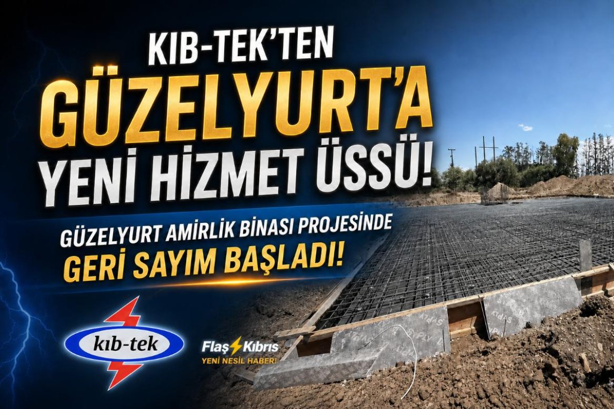 Kıb-Tek’in Güzelyurt Amirlik Binası’nda temel atma aşamasına gelindi