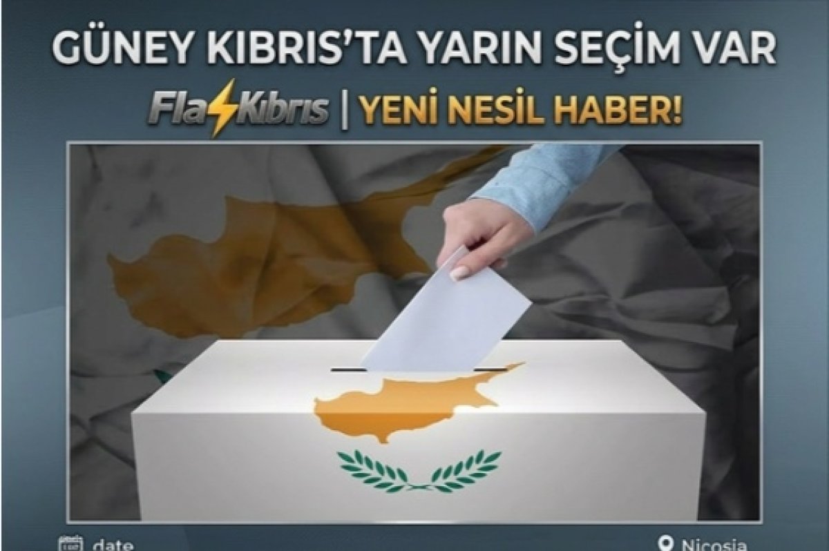 Güney Kıbrıs yarın sandık başına gidiyor