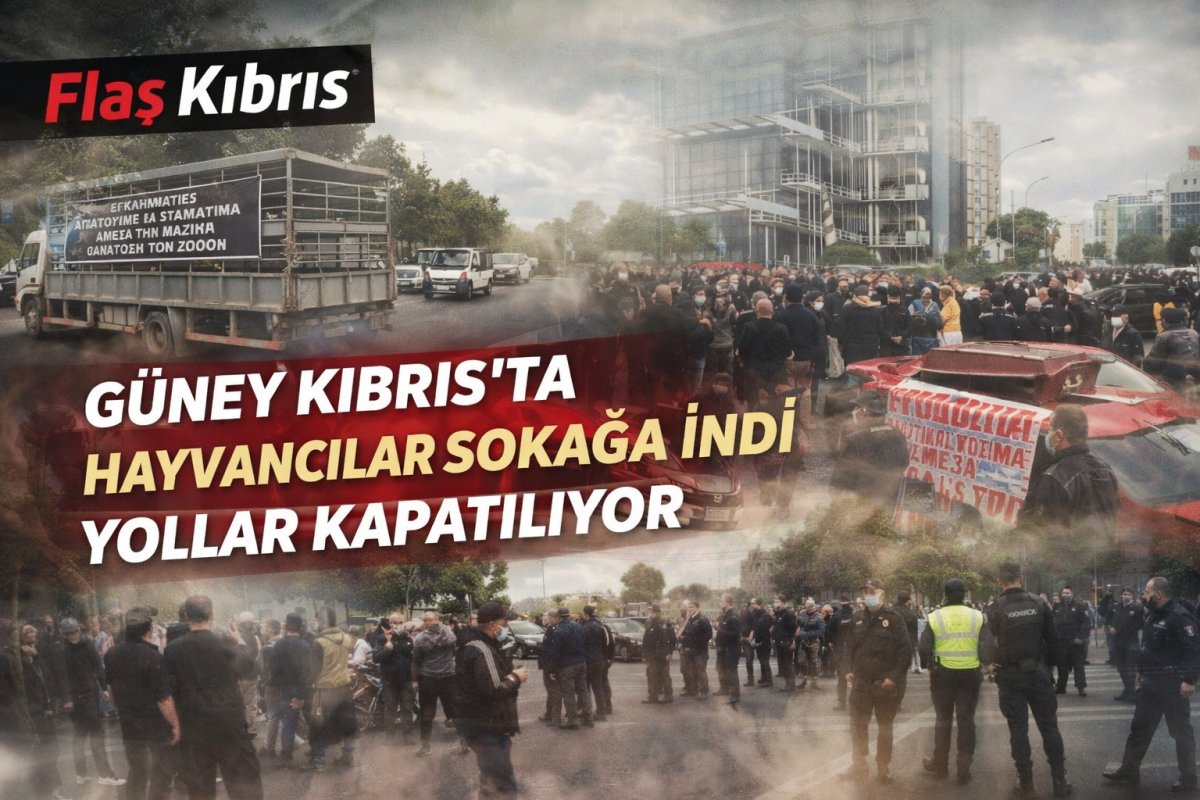 Güney Kıbrıs'ta hayat felç olacak