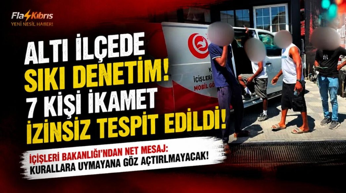 İçişleri Bakanlığı’ndan altı ilçede denetim