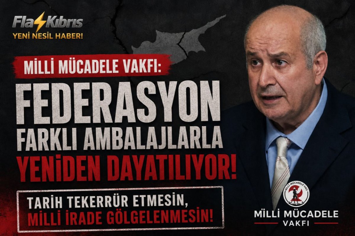 Milli Mücadele Vakfı’ndan tepki: Kınıyoruz; Türk tarafı dikkate alınmıyor