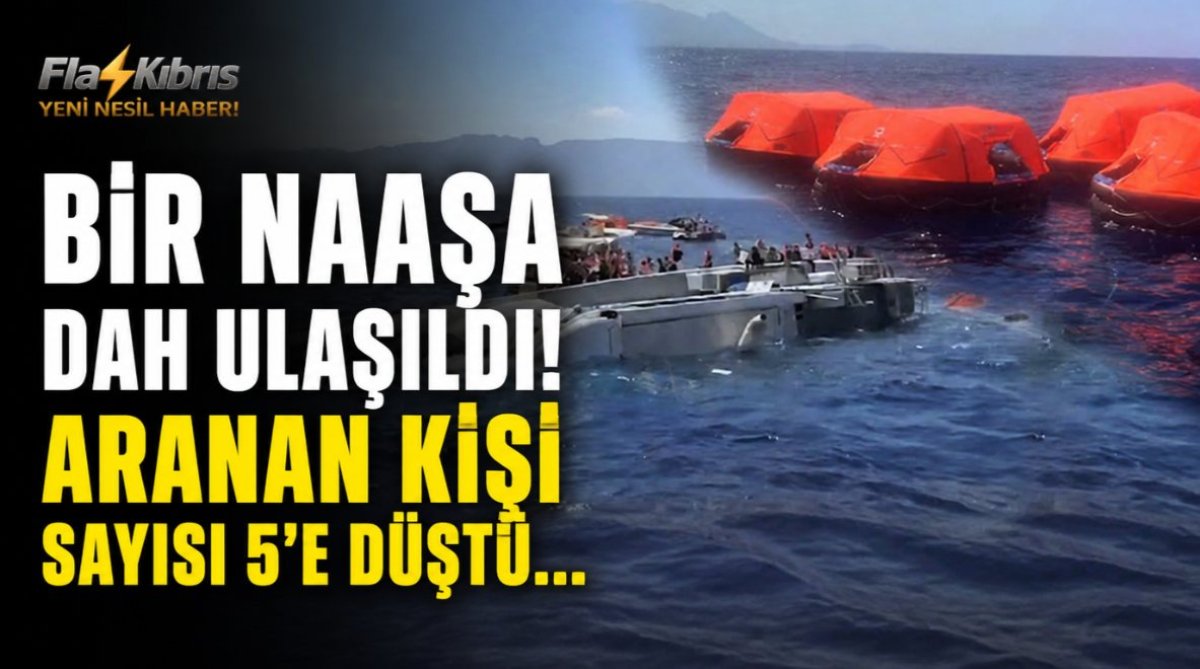 Bir naaşa daha ulaşıldı...Aranan kişi sayısı 5’e düştü.