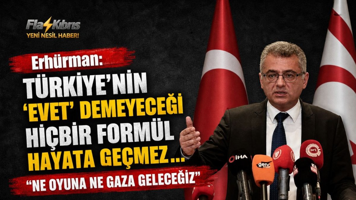 Erhürman'dan Rum basınında yer alan iddia ve yürütülen tartışmalara yanıt: Ne oyuna, ne de gaza geleceğiz
