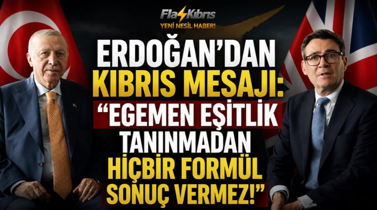 Erdoğan, Burnham ile görüştü: Kıbrıs vurgusu
