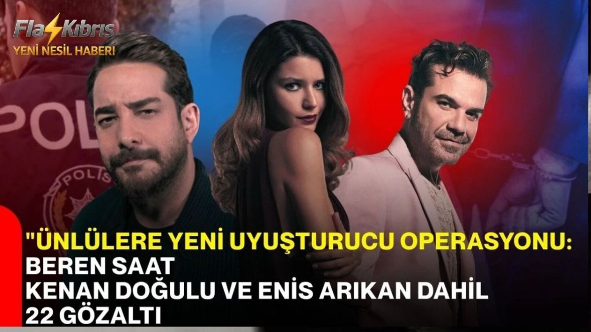Ünlülere yönelik bir uyuşturucu operasyonu daha