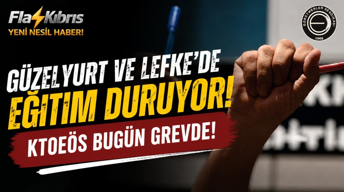 KTOEÖS, bugün Güzelyurt ile Lefke’de eylem ve grev yapacak