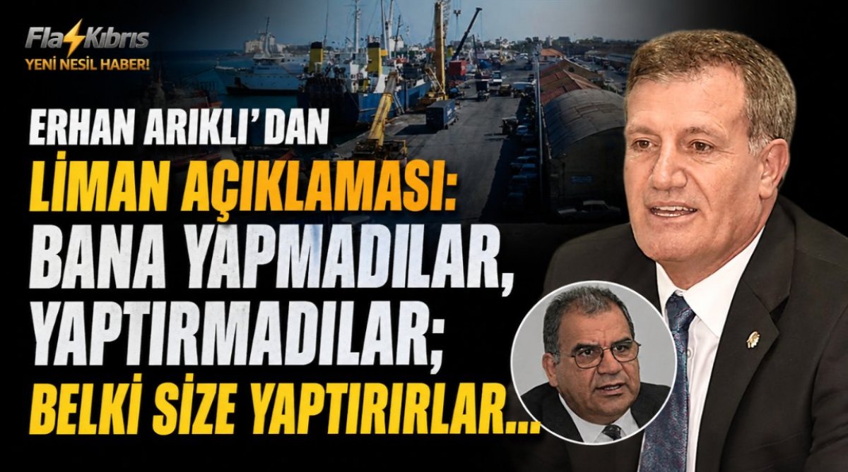 Erhan Arıklı’dan liman açıklaması: Bana yapmadılar, yaptırmadılar; belki size yaptırırlar