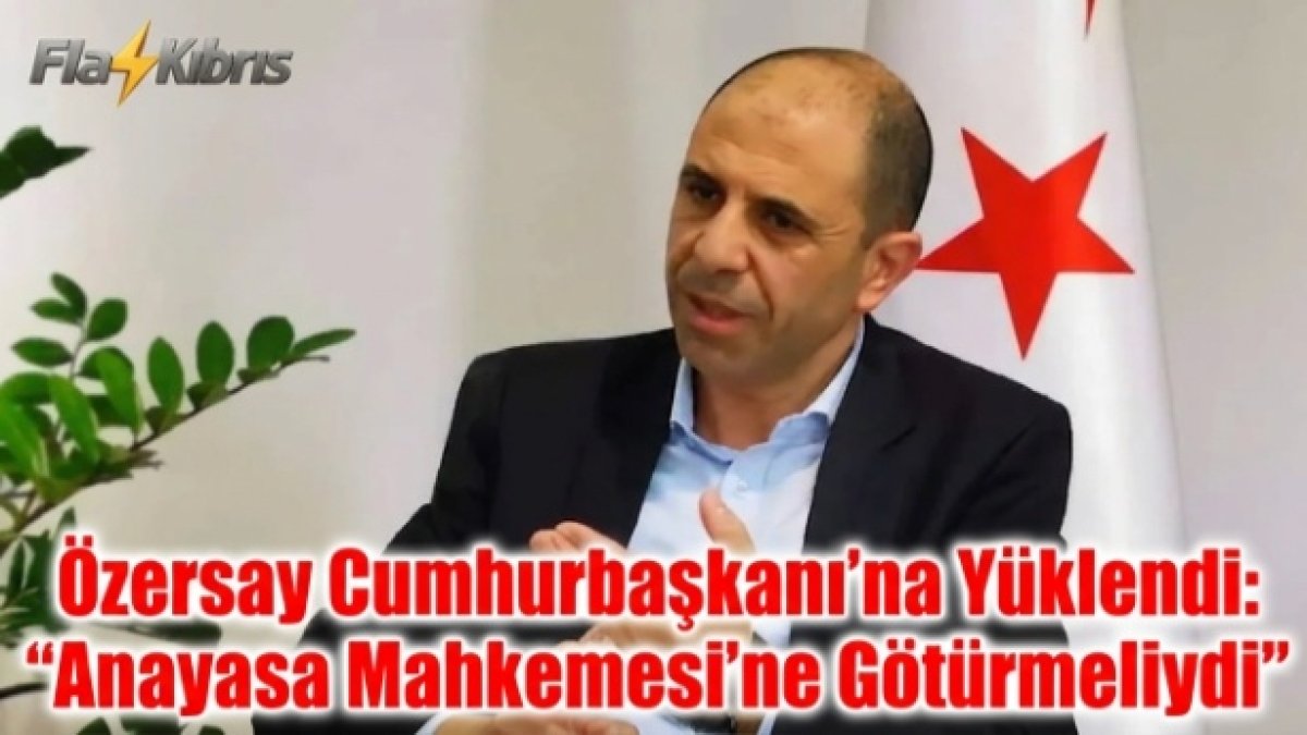 Özersay: “Yargı Süreçlerine İkinci Dokunulmazlık Kalkanı Oluşturuluyor”