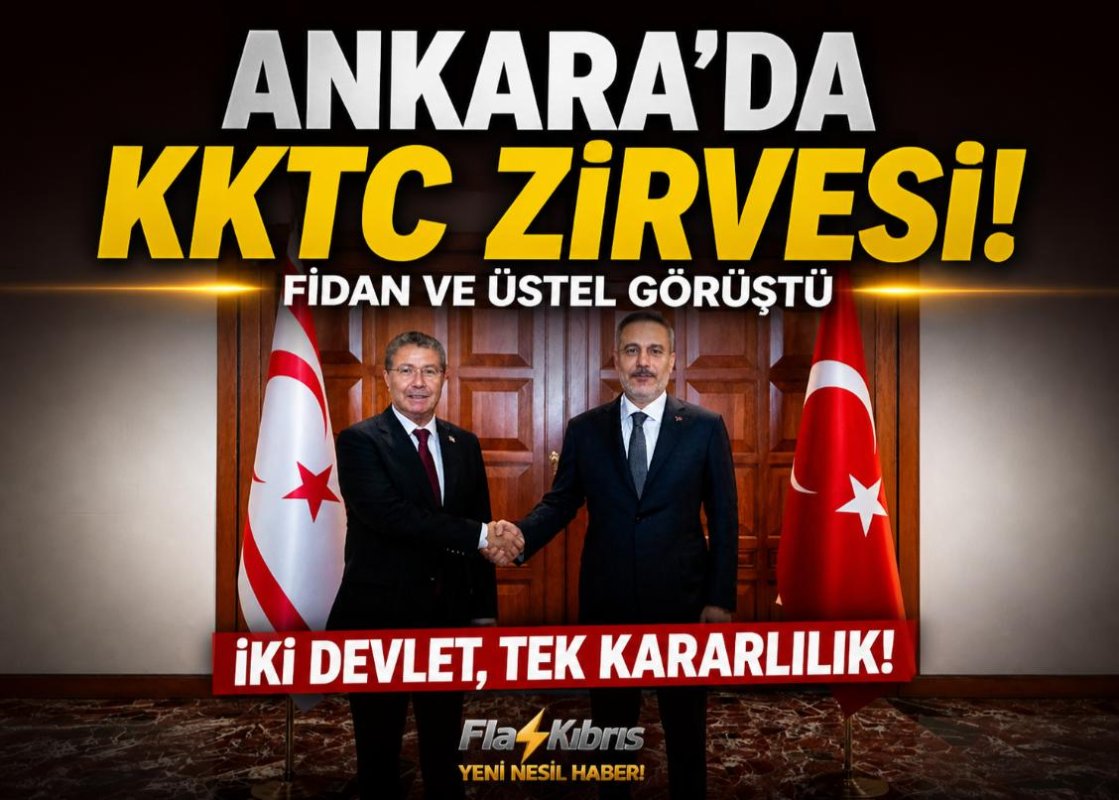 Dışişleri Bakanı Fidan ile Başbakan Üstel Ankara'da Bir Araya Geldi