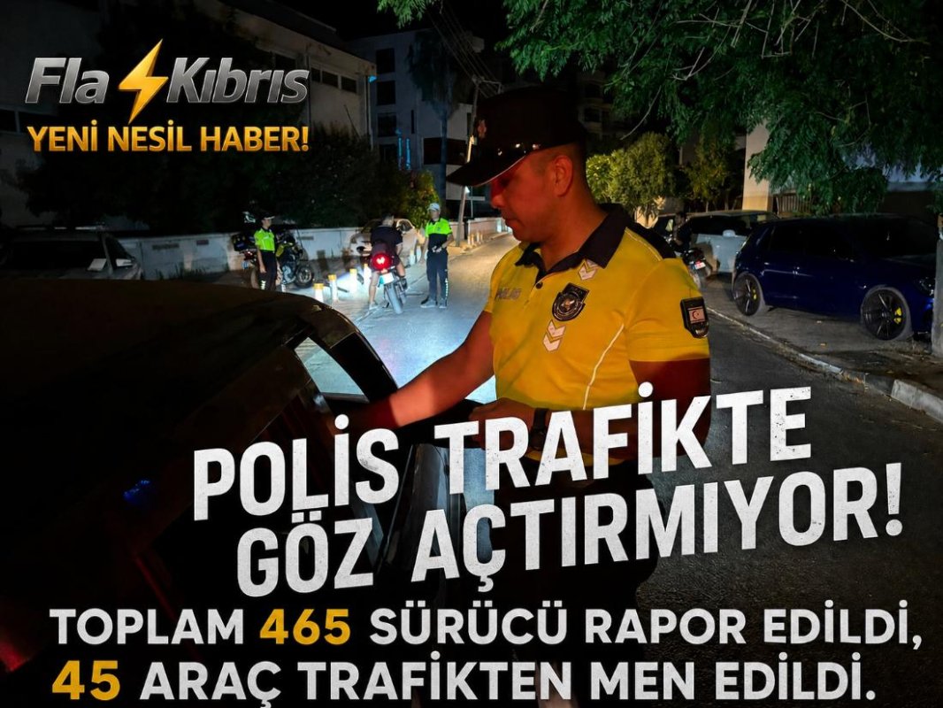 Ülke genelindeki trafik denetimleri sürüyor