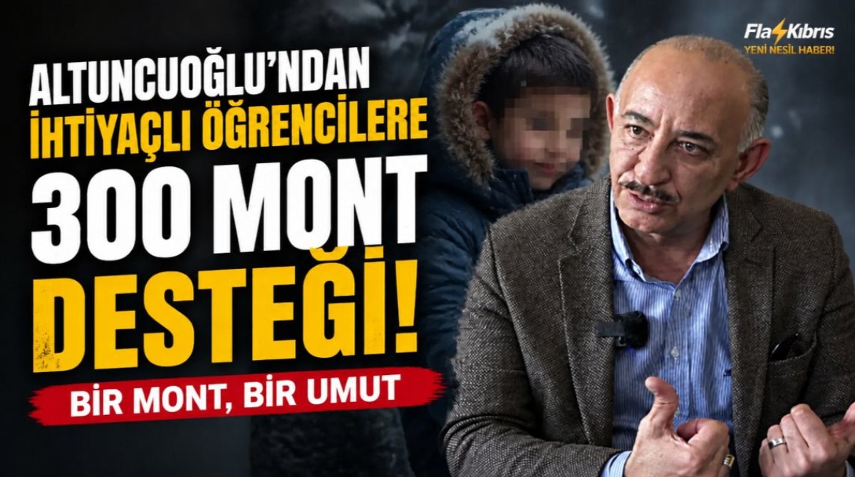 Altuncuoğlu’ndan ihtiyaçlı öğrencilere 300 mont desteği