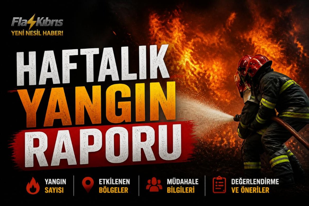 Haftalık İtfaiye raporu: 35 yangın ve 10 özel servis olayı meydana geldi