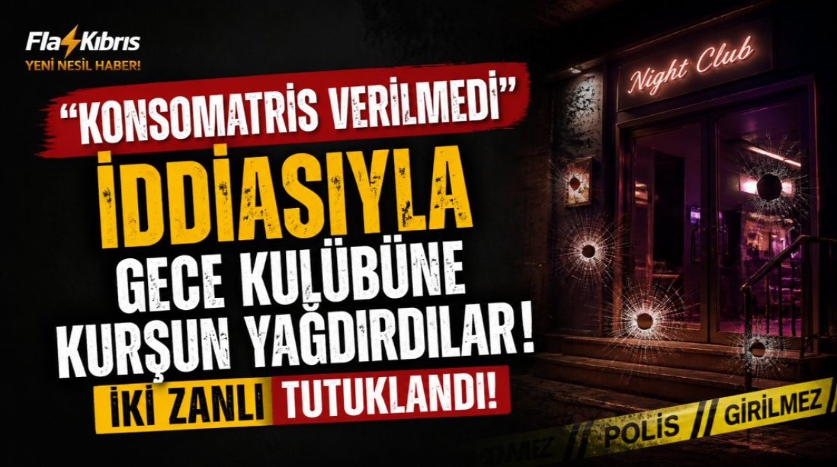 Alayköy’de gece kulübüne silahlı saldırı!