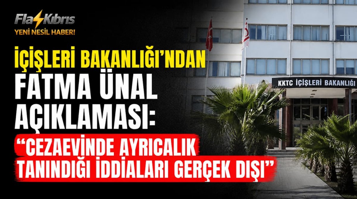 İçişleri Bakanlığı’ndan Fatma Ünal Açıklaması: “Cezaevinde Ayrıcalık Tanindiği İddialari Gerçek Dışı”