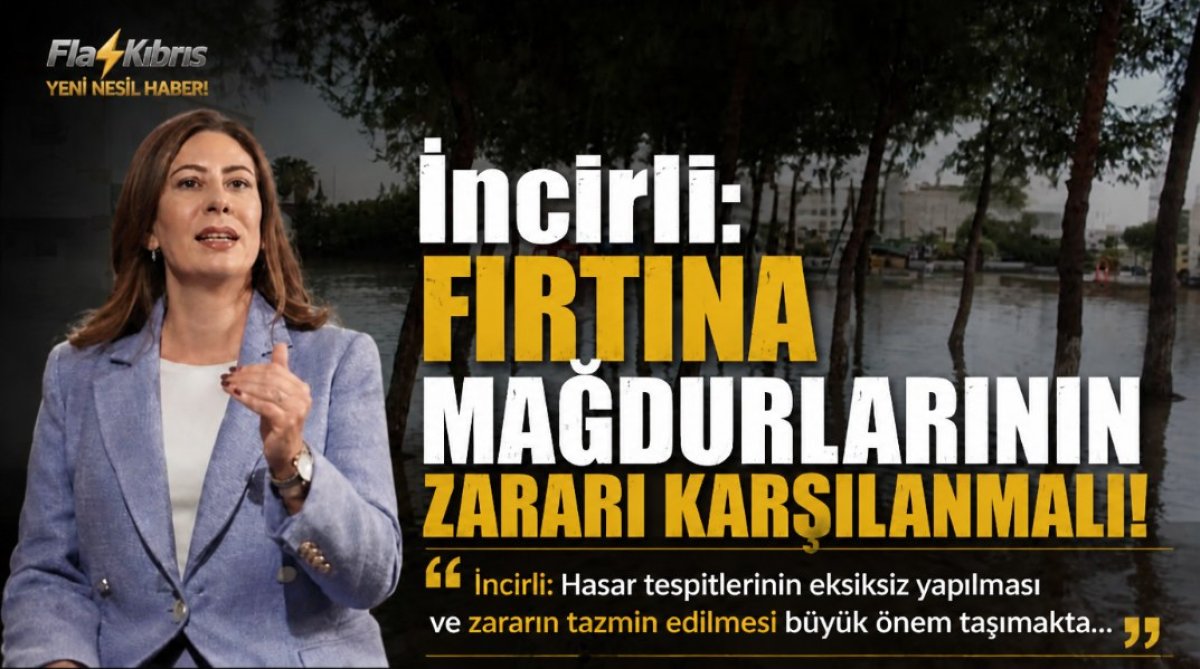 İncirli: Fırtına Mağdurlarının Zararı Karşılanmalı!