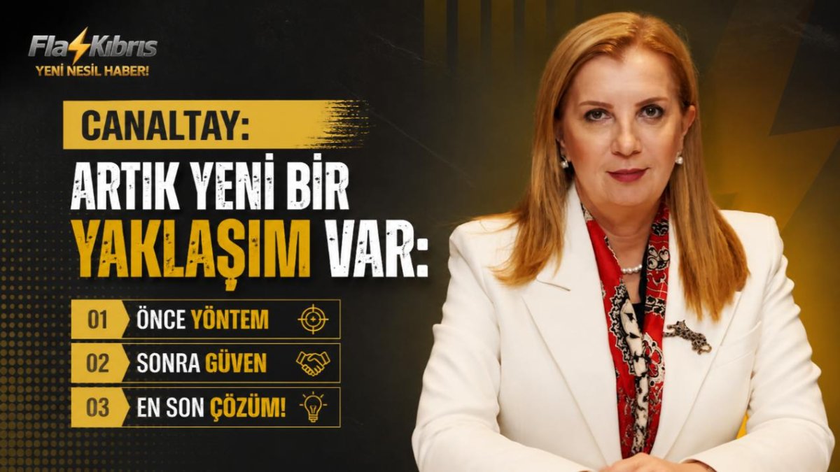 Canaltay: Önce yöntem, sonra güven, en sonunda çözüm müzakeresi yaklaşımı uygulanıyor