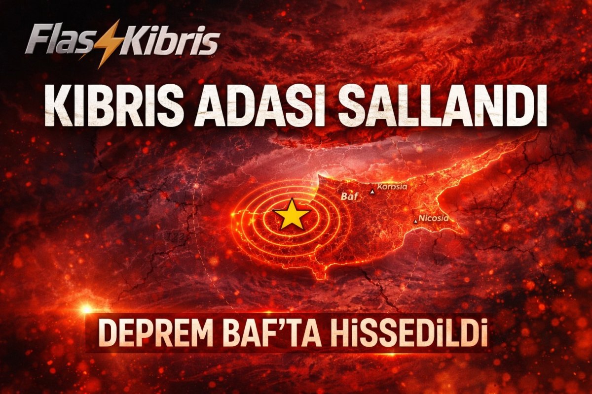 Baf açıklarında deprem