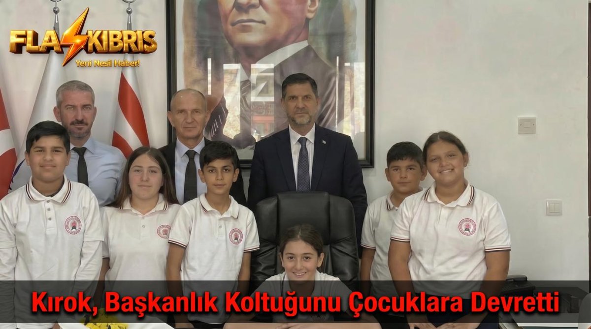 Başkan Kırok, çocuklarla buluştu
