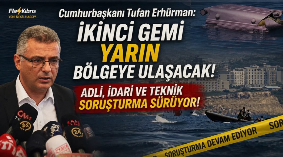 Erhürman: Tüm konsantrasyonumuz derindeki batığa ulaşmak